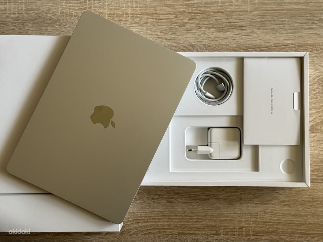 Apple Macbook Air 13 M2 8/256GB Silver SWE. Uueväärne! 3
