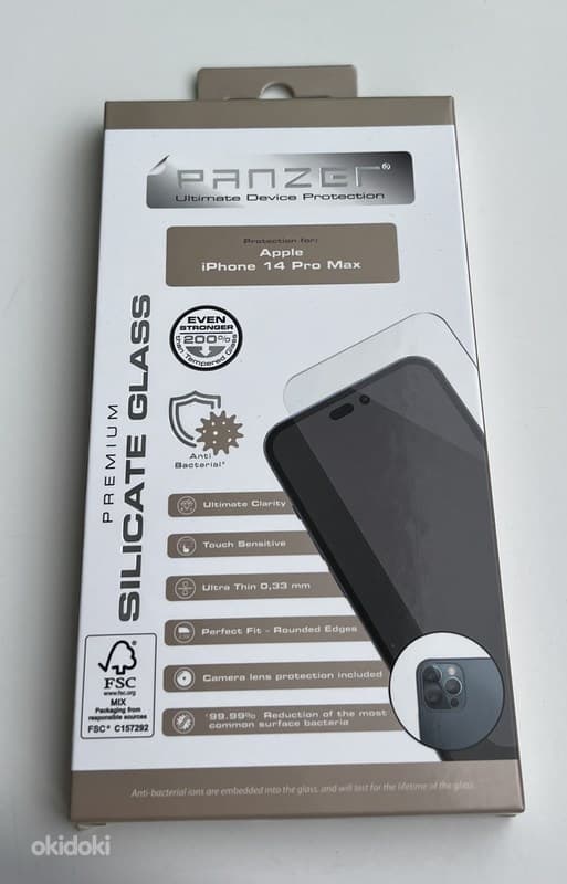 Apple iPhone 14 Pro Max Panzer Silicate Glass