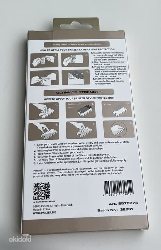 Apple iPhone 14 Pro Max Panzer Silicate Glass 3