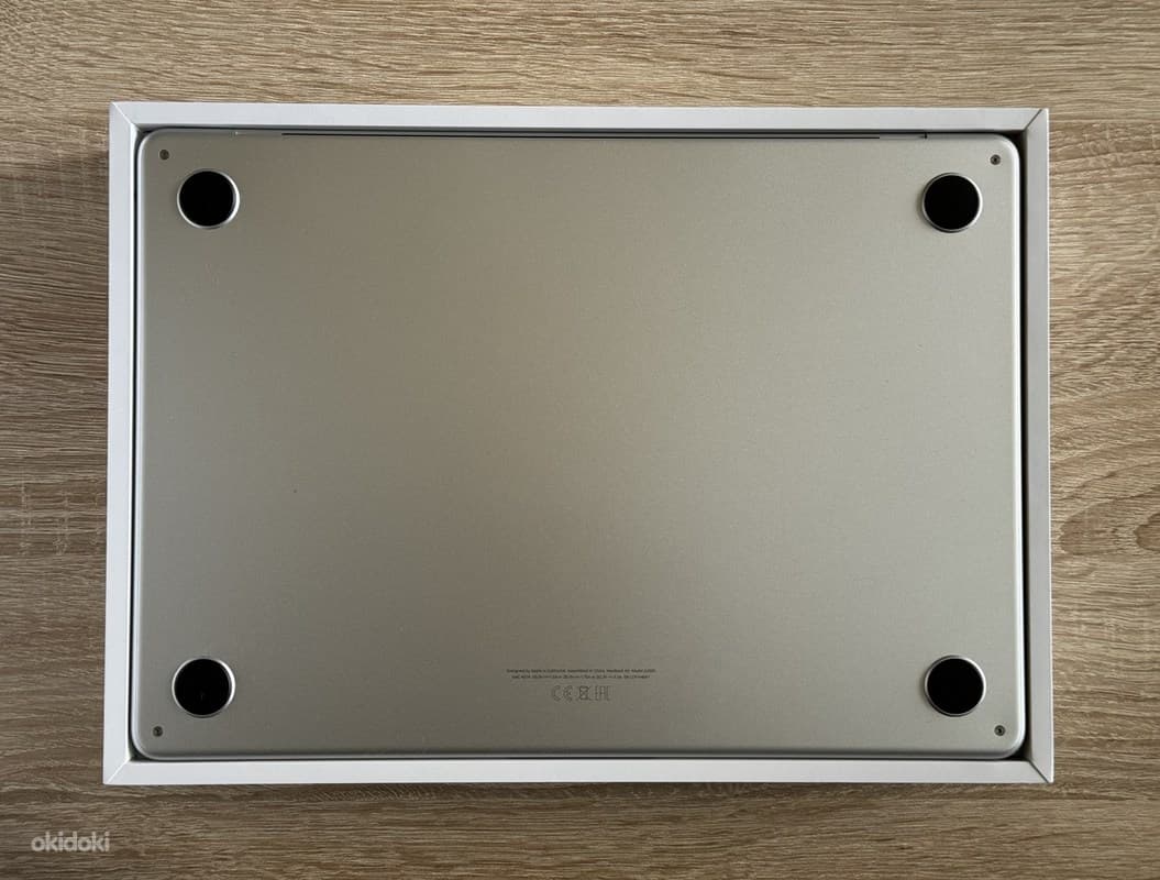 Apple Macbook Air 13 M2 8/256GB Silver SWE. Uueväärne! 10