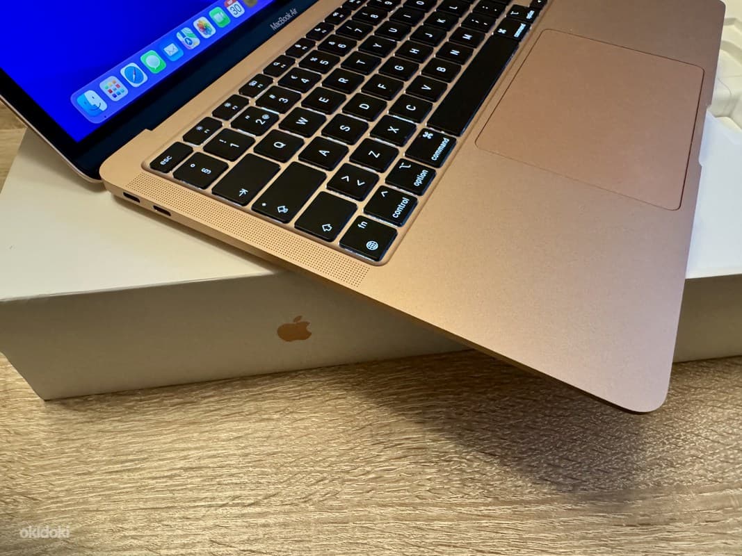 Apple Macbook Air M1 8/256GB ENG Gold, uueväärne! 4