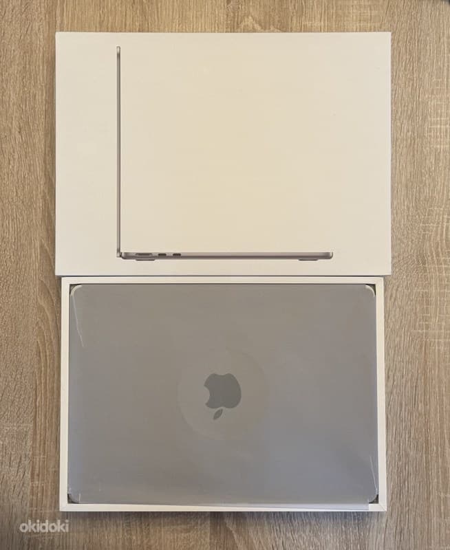 Apple Macbook Air 13 M2 8GB/512GB Silver ENG, uus
