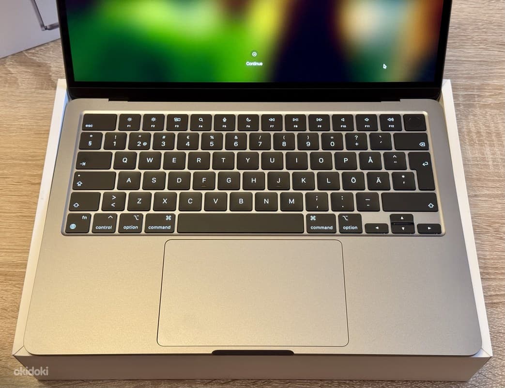 Apple Macbook Air 13 M2 8GB/512GB Silver ENG, uus 7