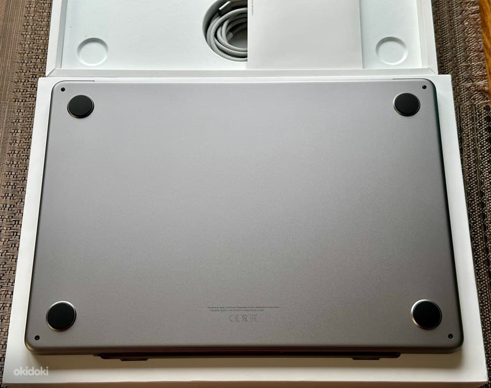 Apple Macbook Air M2 8/512GB Space Gray ENG/RUS, uus 3