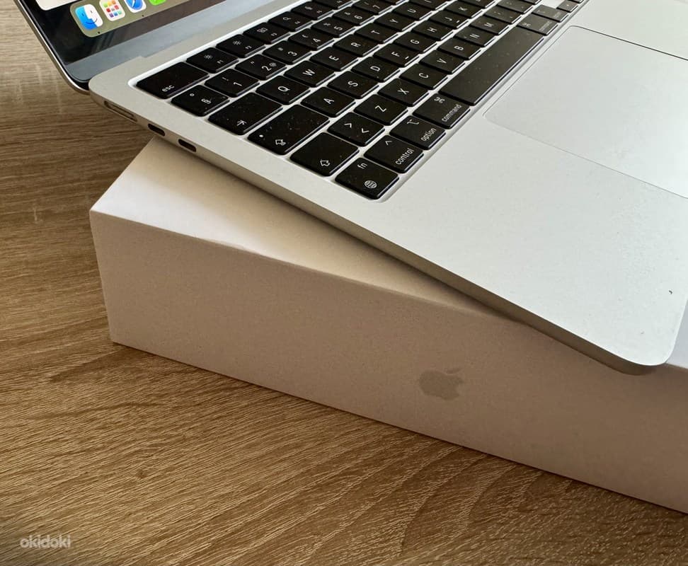 Apple Macbook Air 13 M2 8/256GB Silver SWE. Uueväärne! 6