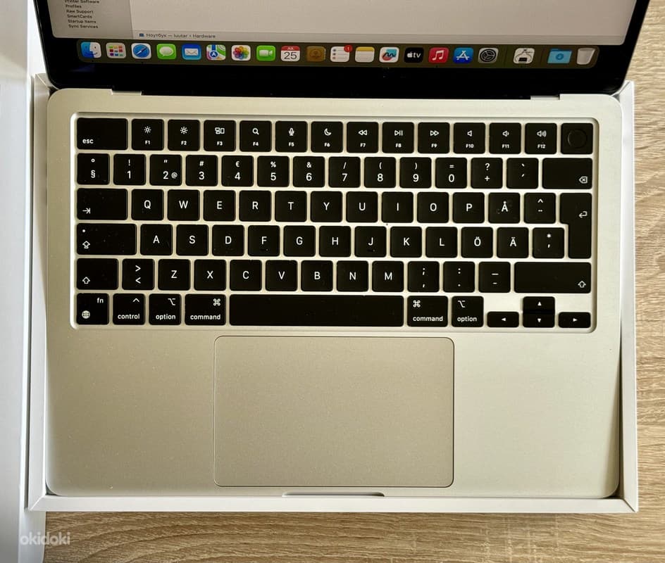 Apple Macbook Air 13 M2 8/256GB Space Gray. Nagu uus! 6