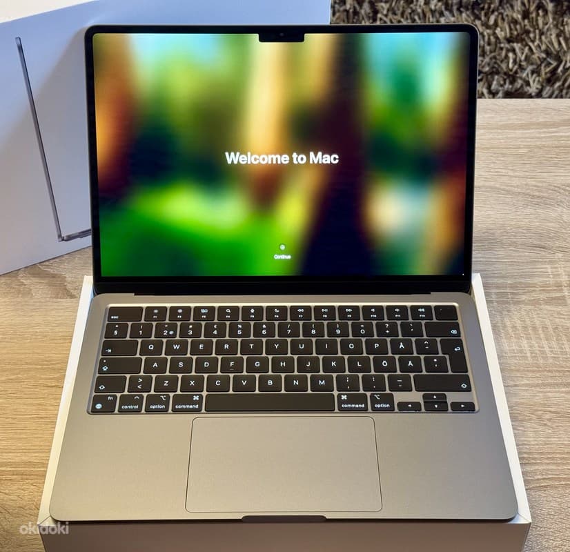 Apple Macbook Air 13 M2 8GB/512GB Silver ENG, uus 6