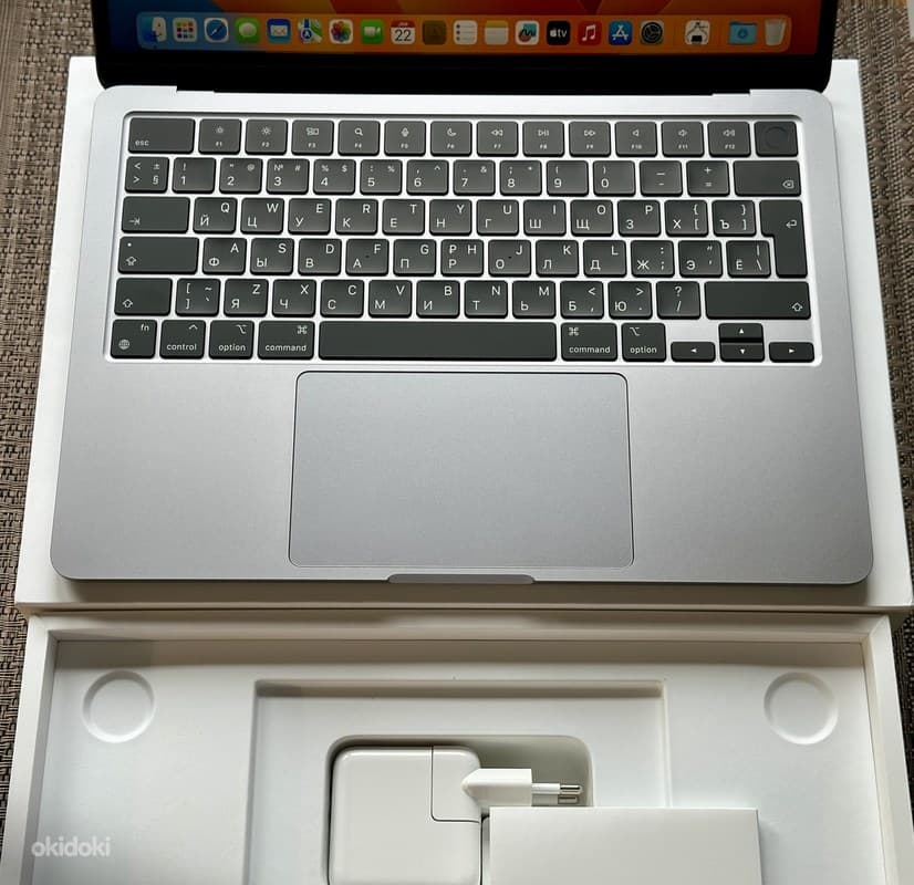 Apple Macbook Air M2 8/512GB Space Gray ENG/RUS, uus 4