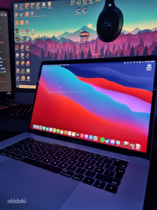 Macbook PRO 2017 15" 1TB SSD, i7 2.9ghz, radeon pro 560, spa