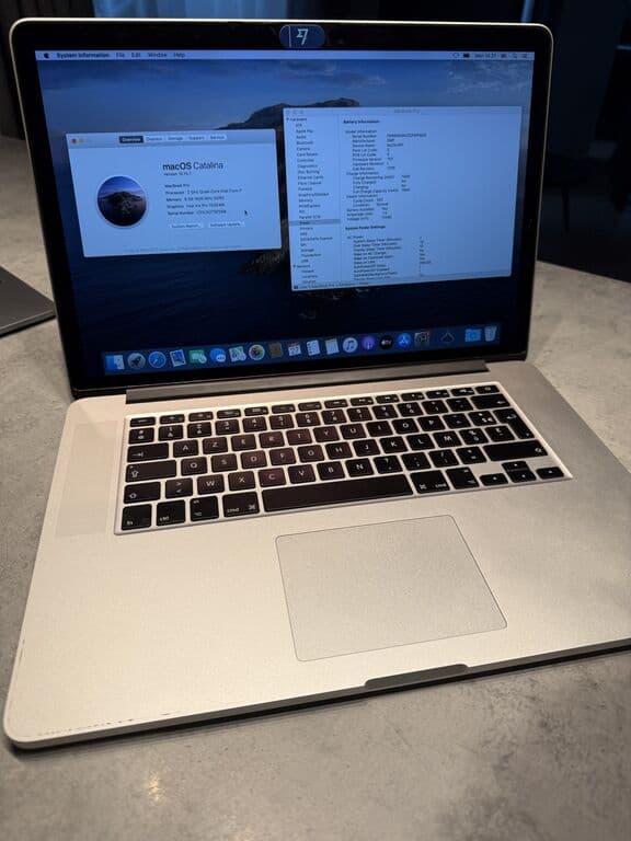 MacBook Pro Retina Late 2013 256GB 15”