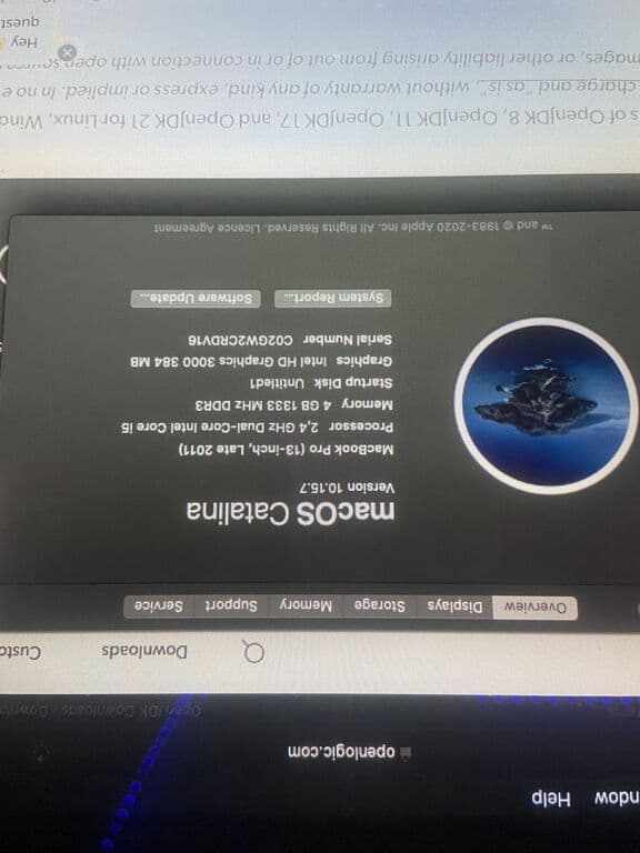 MacBook Pro 2011 5